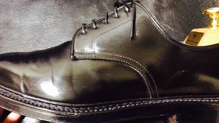 シェットランドフォックスの革靴ウィンストンレビュー！ツヤめく水染めコードバン｜シンジツイチロ