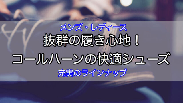 コールハーンの評判は 歩きやすい靴が欲しいなら絶対おすすめ 購入レビューも シンジツイチロ