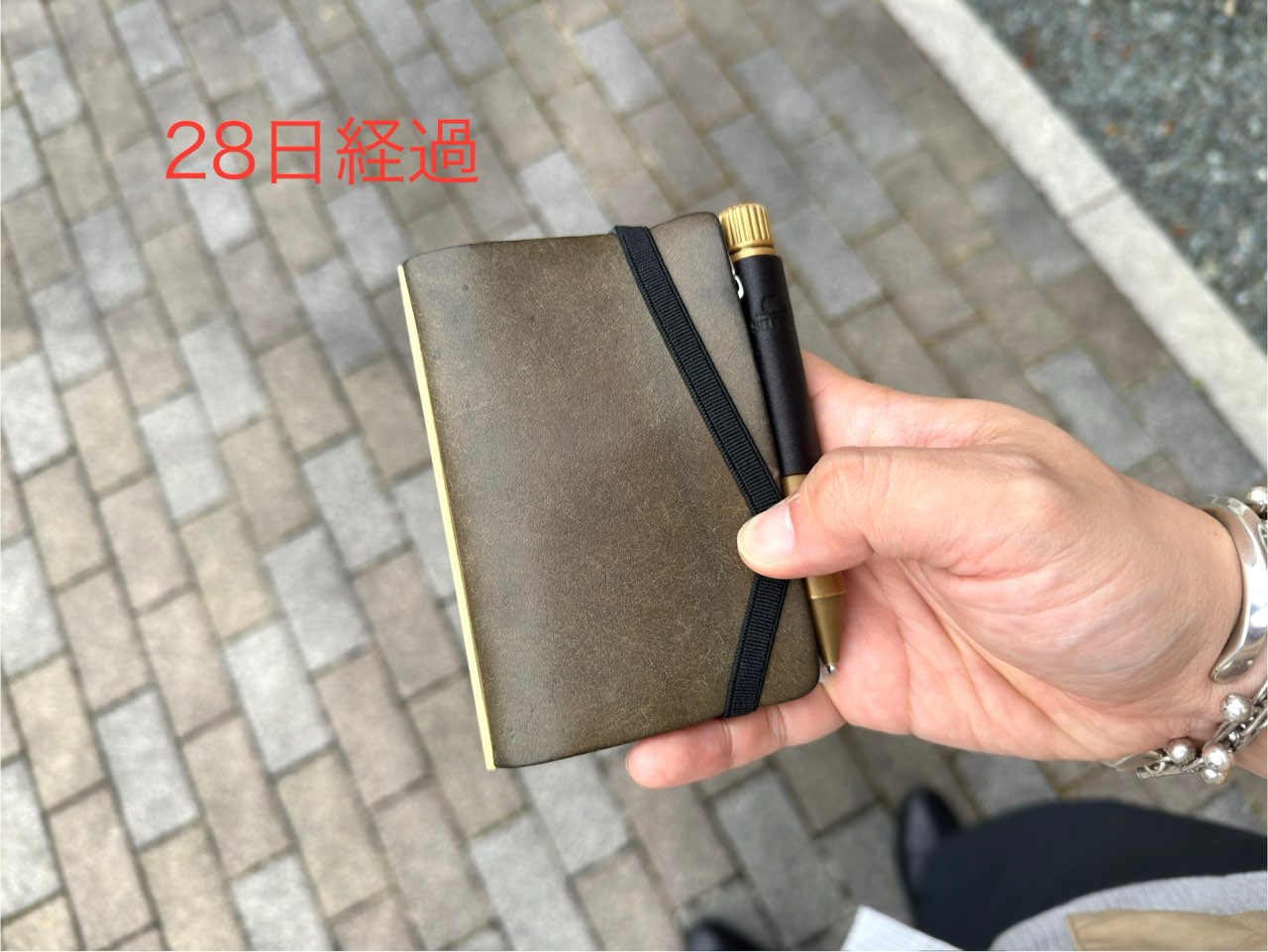 使用28日経過時のプエブロレザー