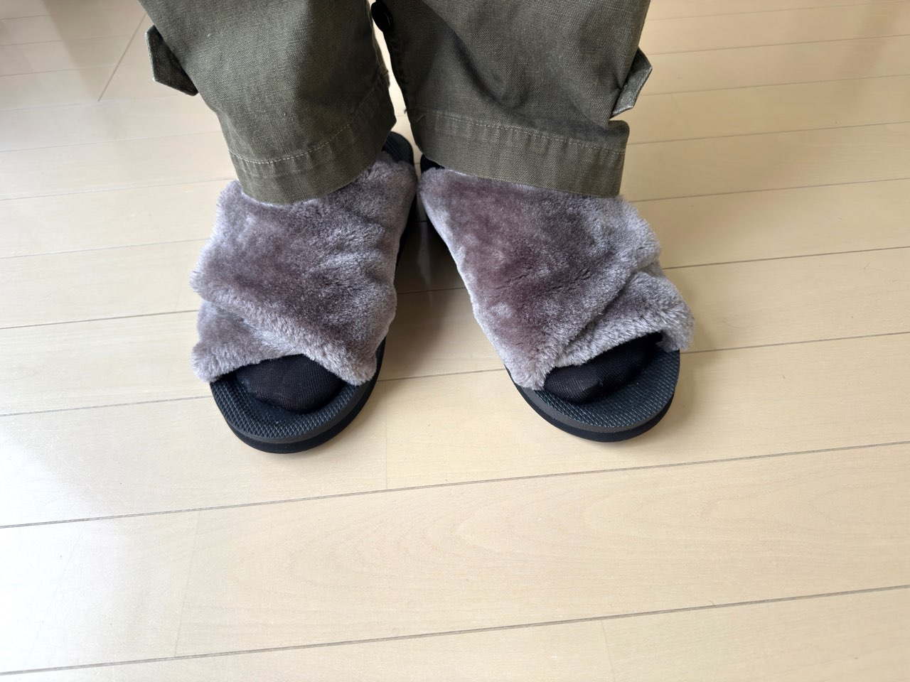 ウチッパを履いている様子