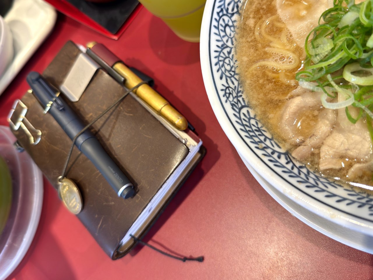 ラーメンとトラベラーズノート