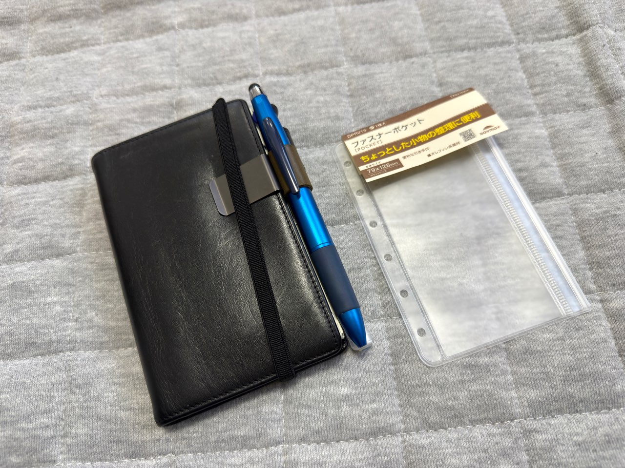 ダヴィンチのファスナーポケット