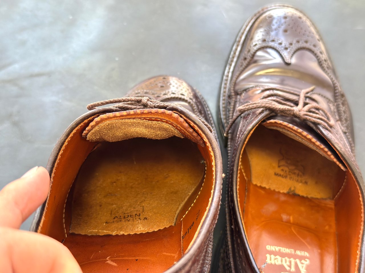 タン裏に取り付けられたスープラ