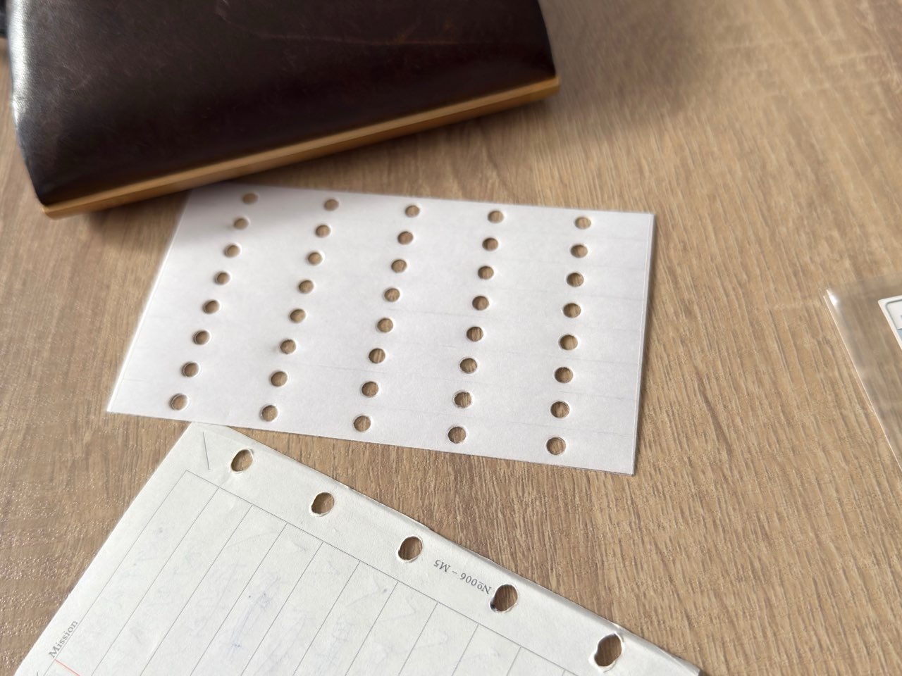 アッシュフォードの補強シール