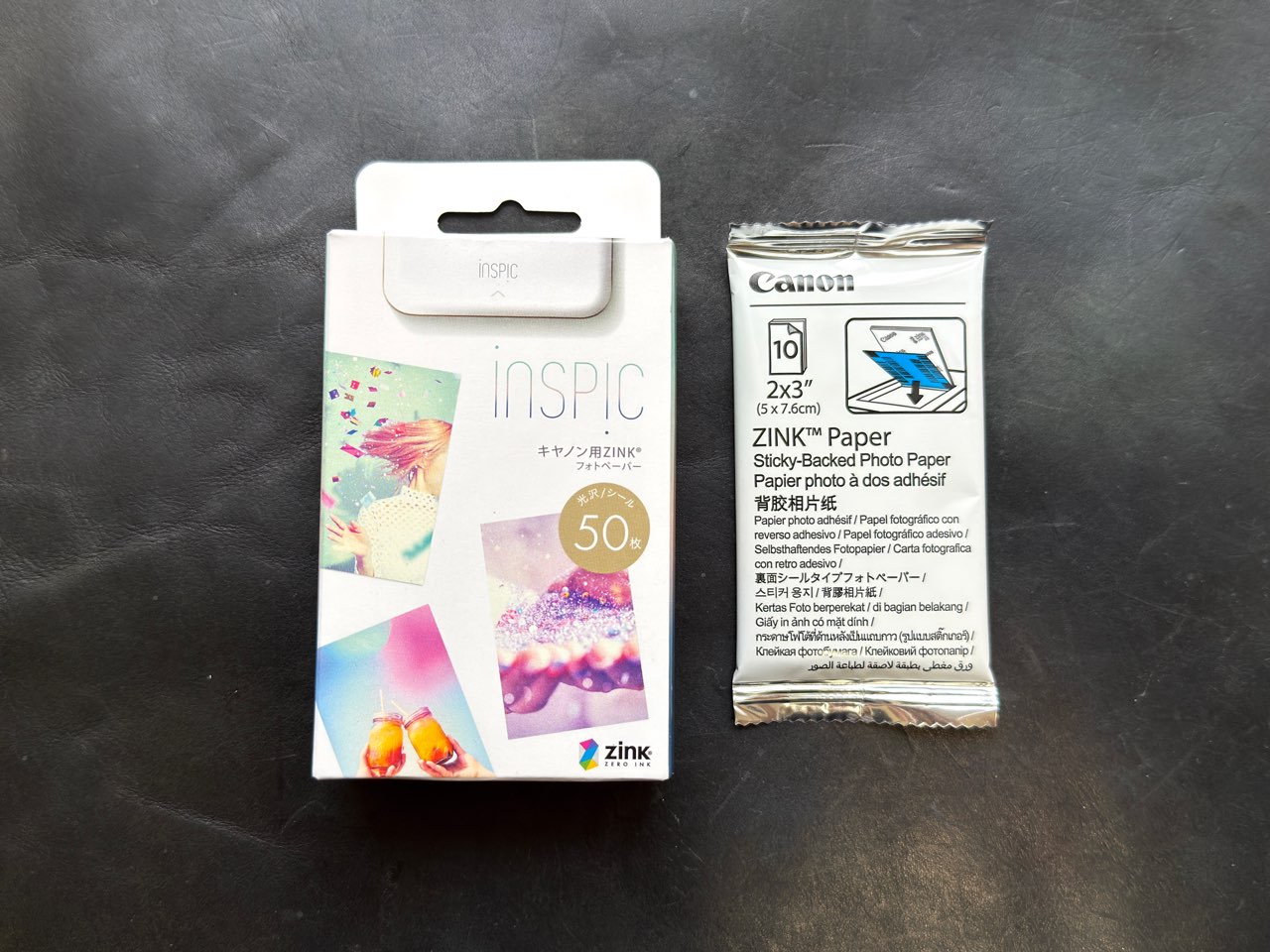 iNSPiC用のフォトペーパー