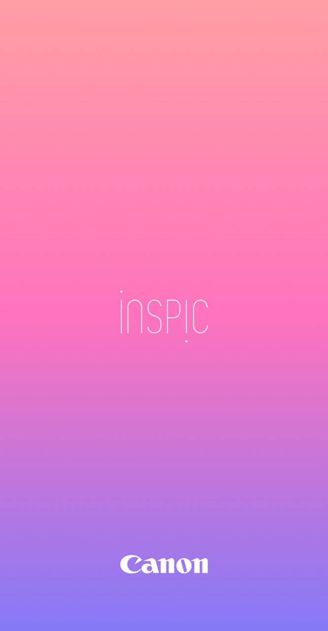 iNSPiCアプリの起動画面