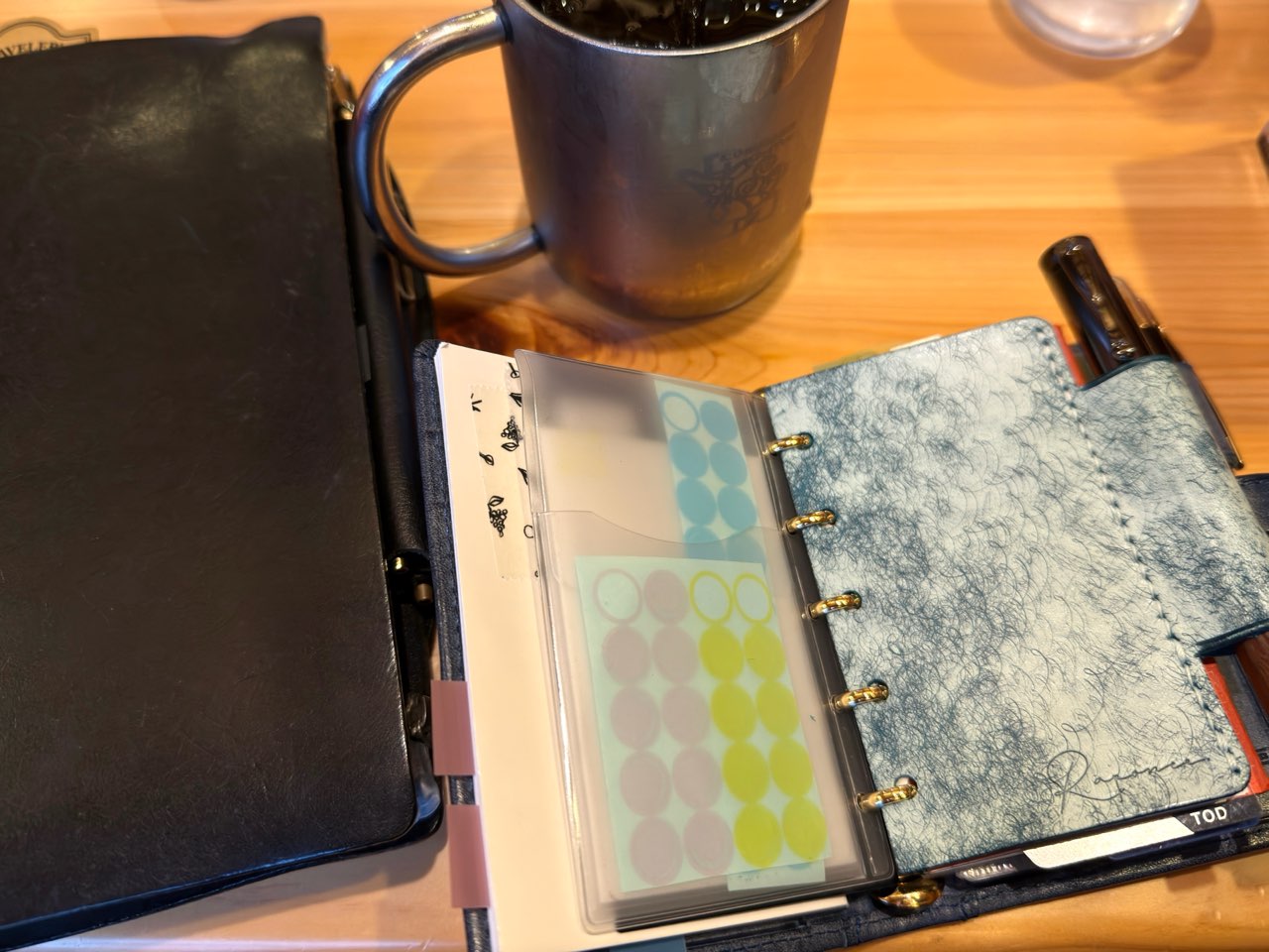 カフェで活躍しているマルゴーフォグペンホルダーリフィル