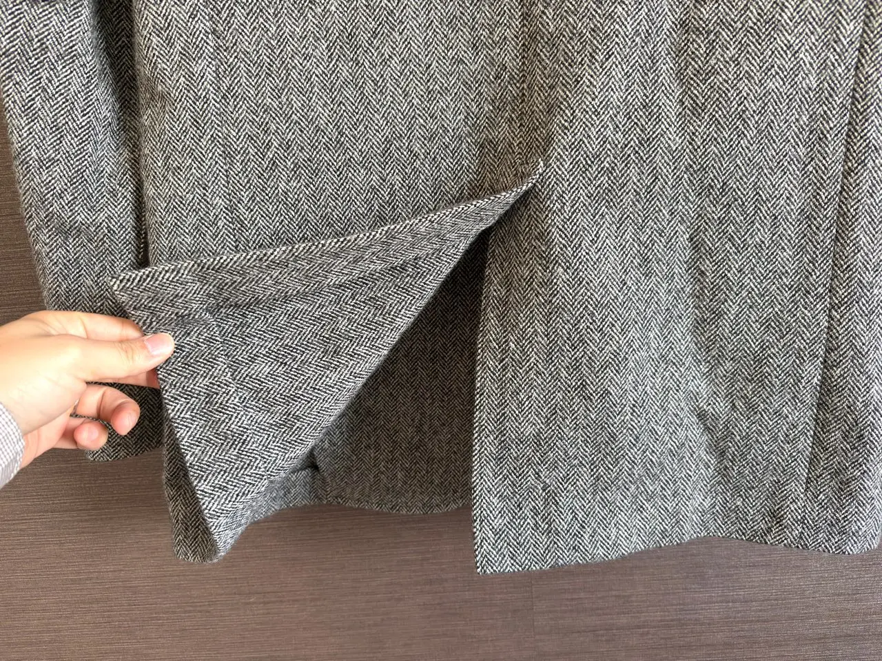 開いた状態のベント