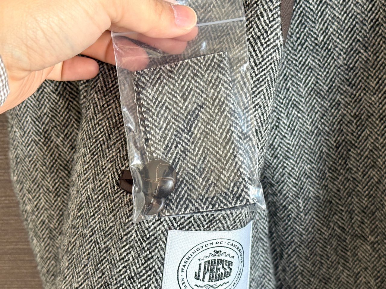 共生地と予備のボタン