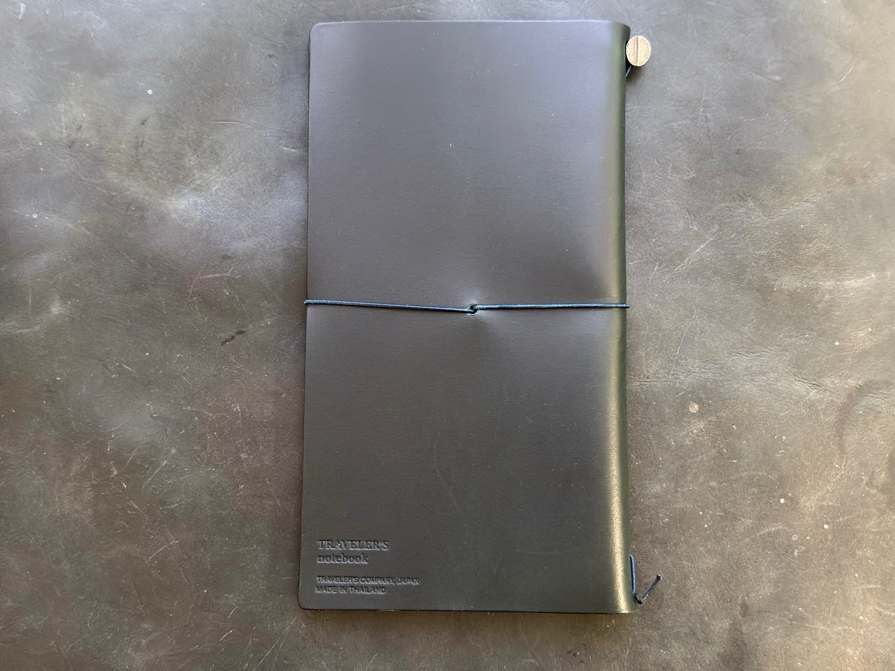 スタバ限定トラベラーズノートレギュラーサイズの背面