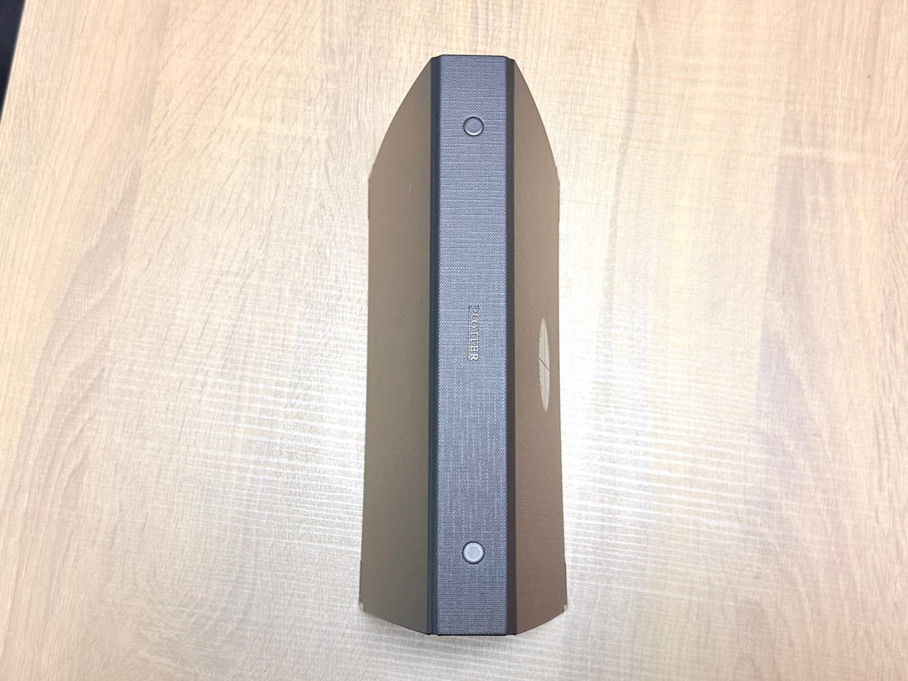 リフィルストレージの背表紙