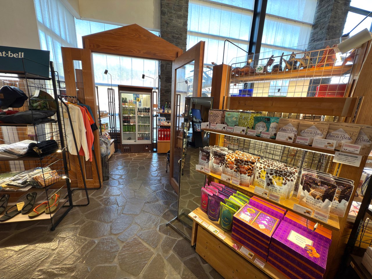 売店のラインナップ