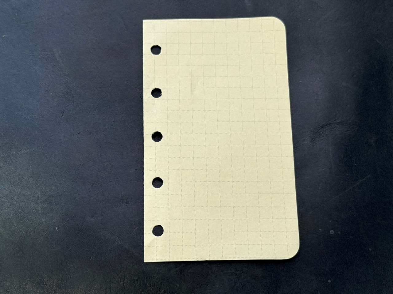 リフィル化したロルバーンミニサイズの用紙