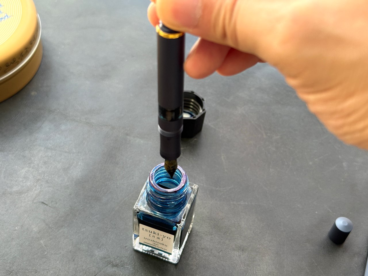 インク吸引後のピストンアルスポーツ