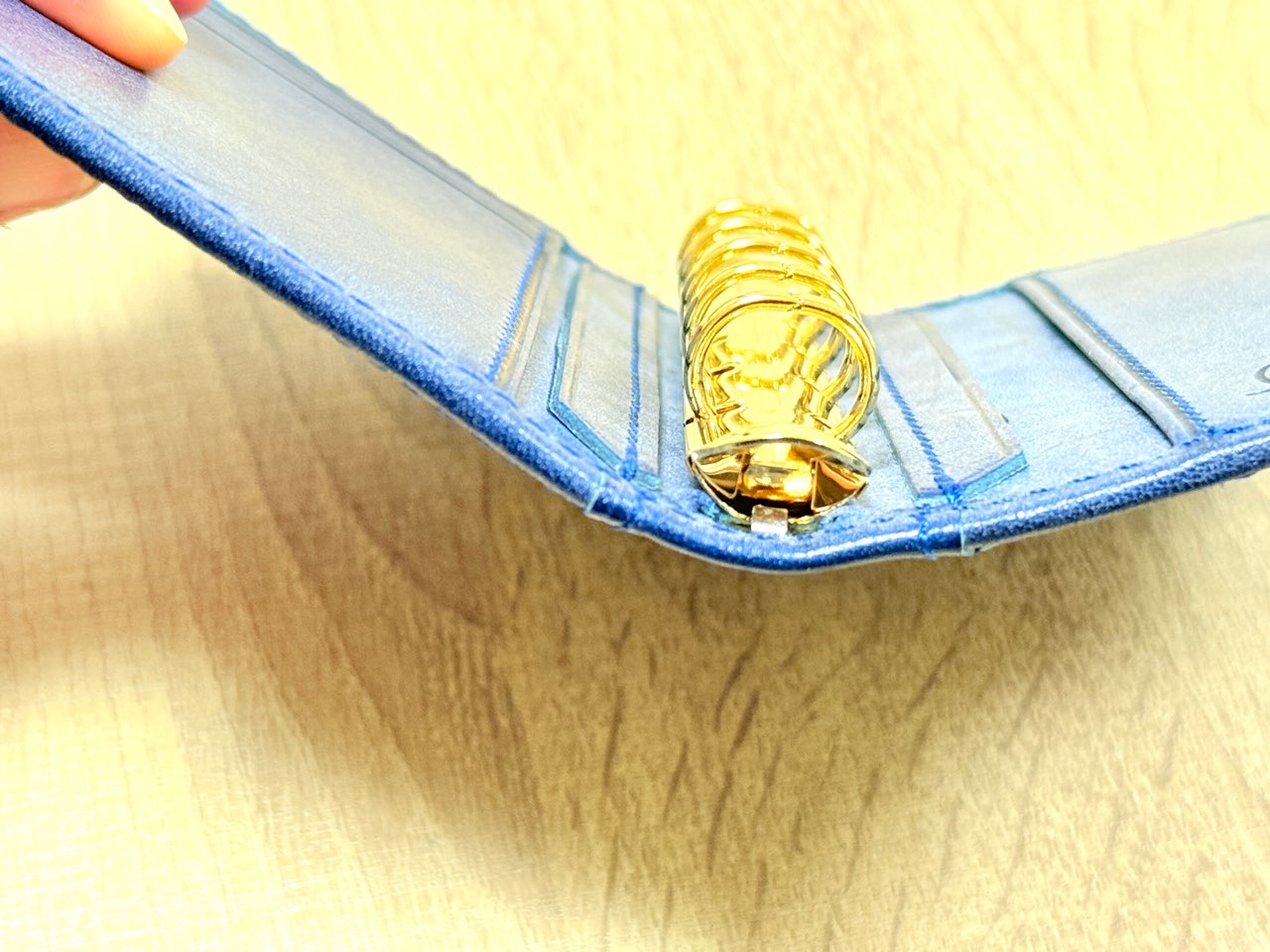 13mm径のゴールドリングバインダー