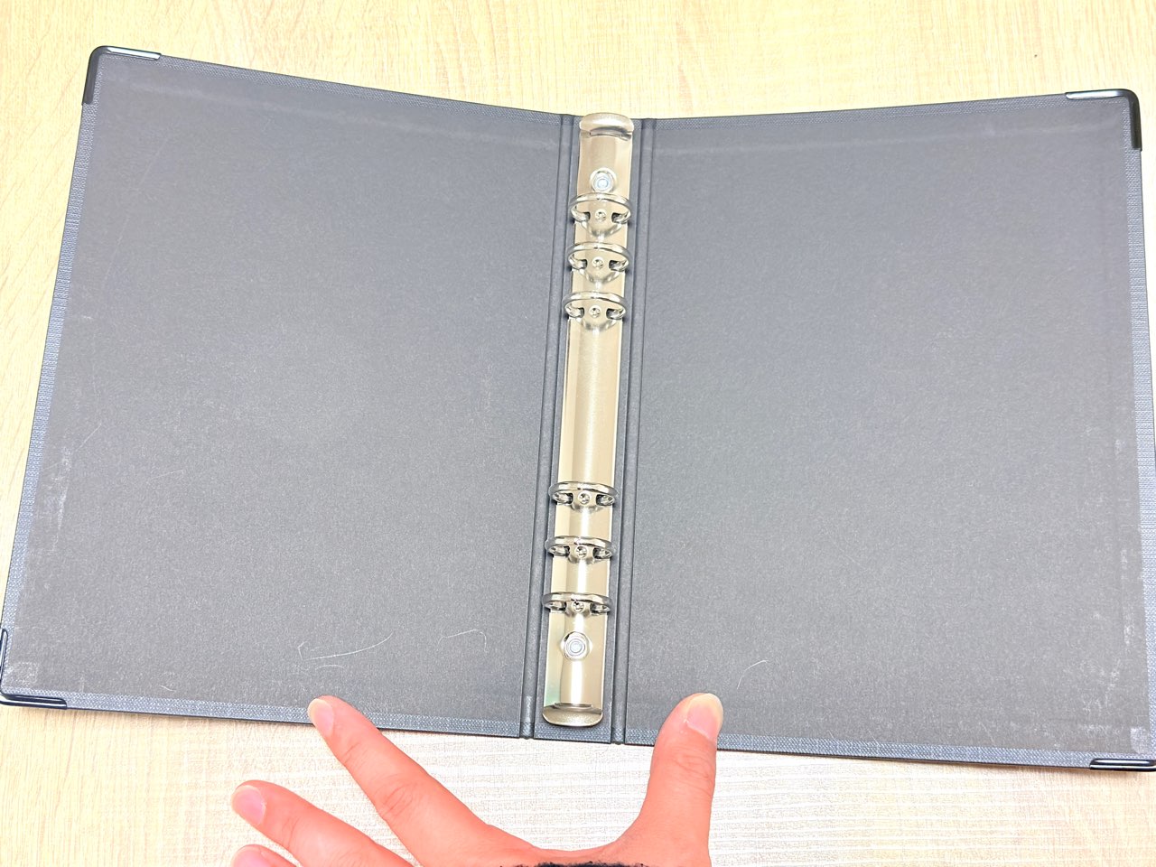 リフィルストレージのリング