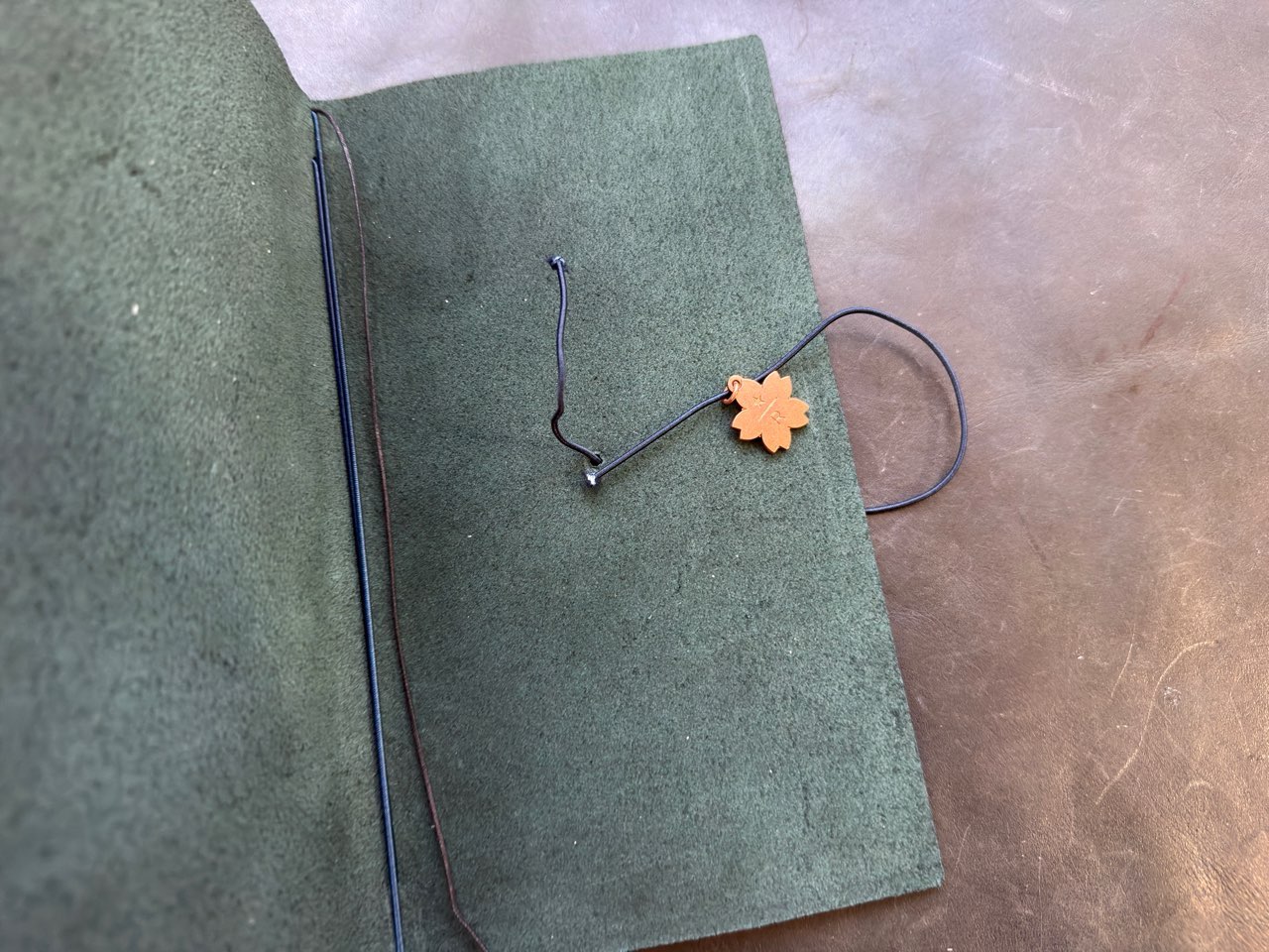 取り付け中のサクラカッパータグ