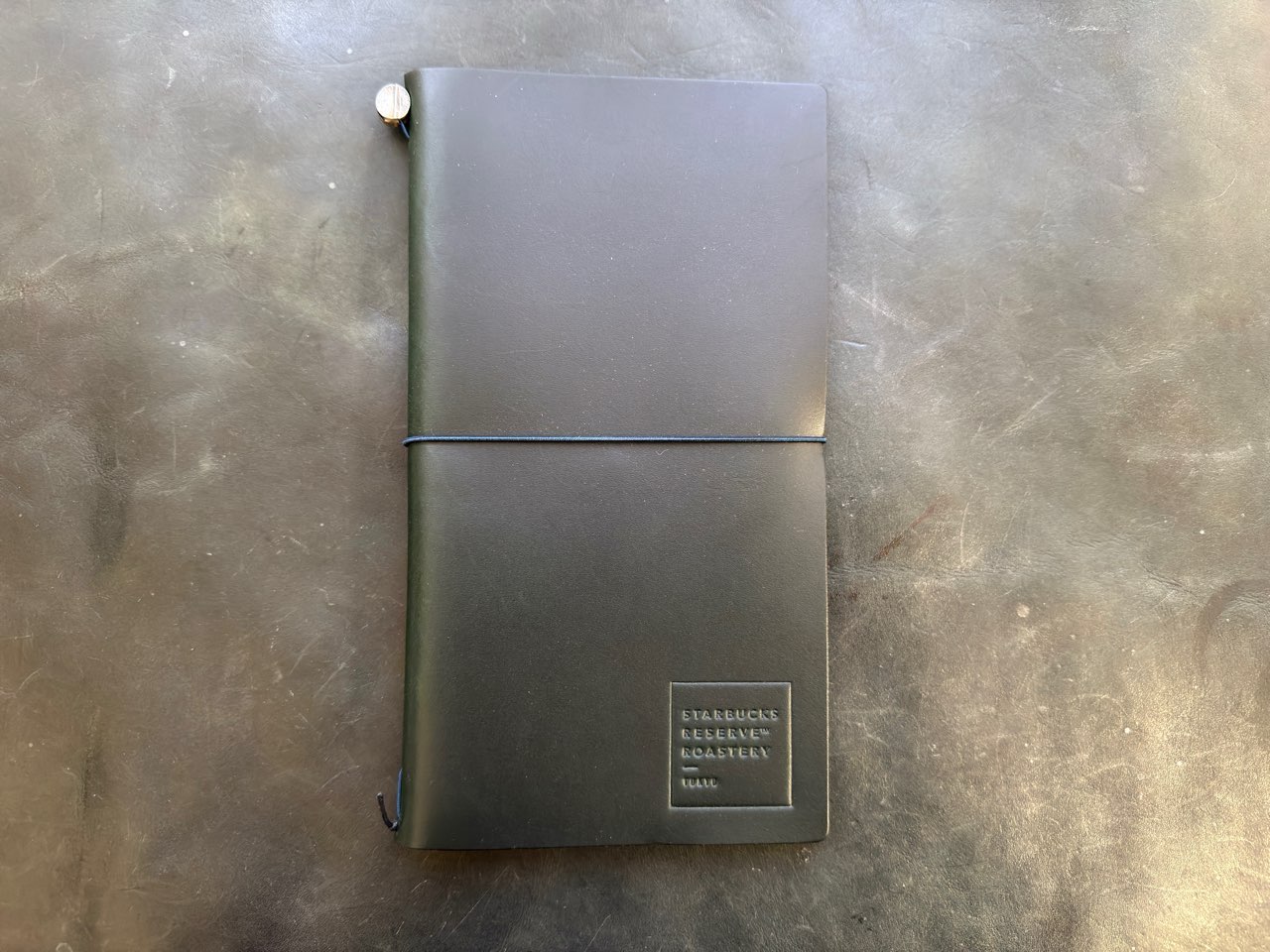 スタバ限定トラベラーズノートブルー
