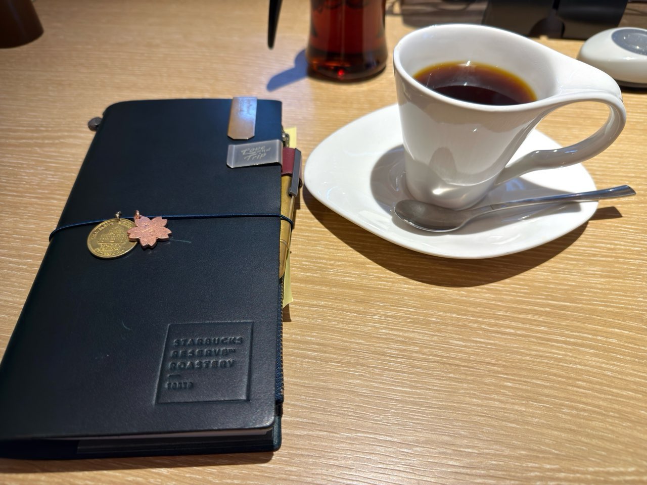 コーヒーとトラベラーズノート