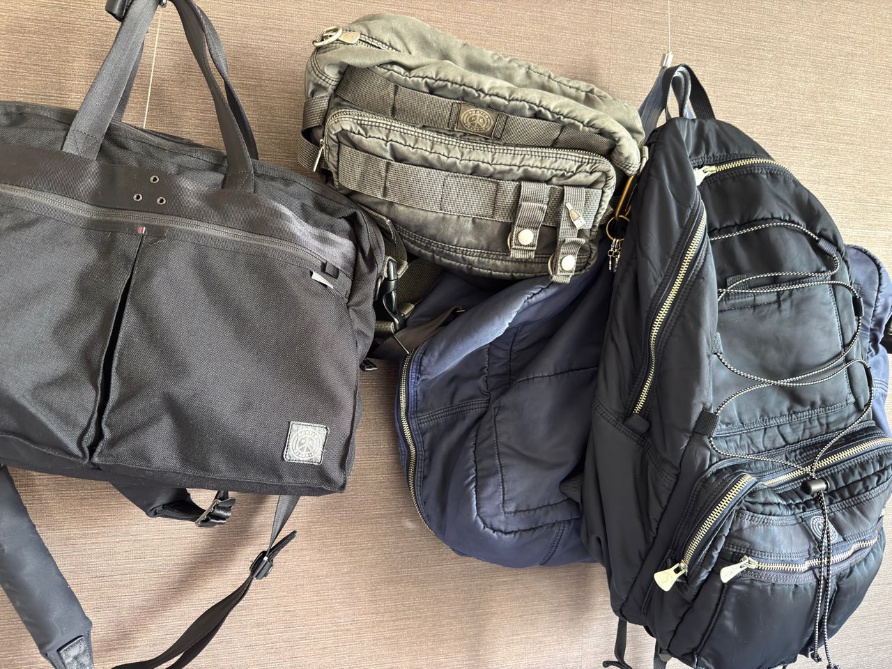 ポータークラシックのこだわりバッグたち