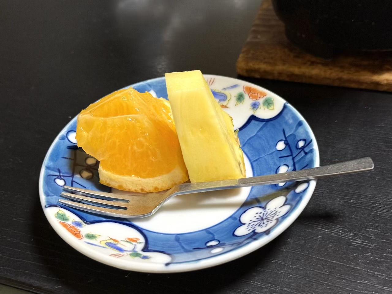 デザートの果物