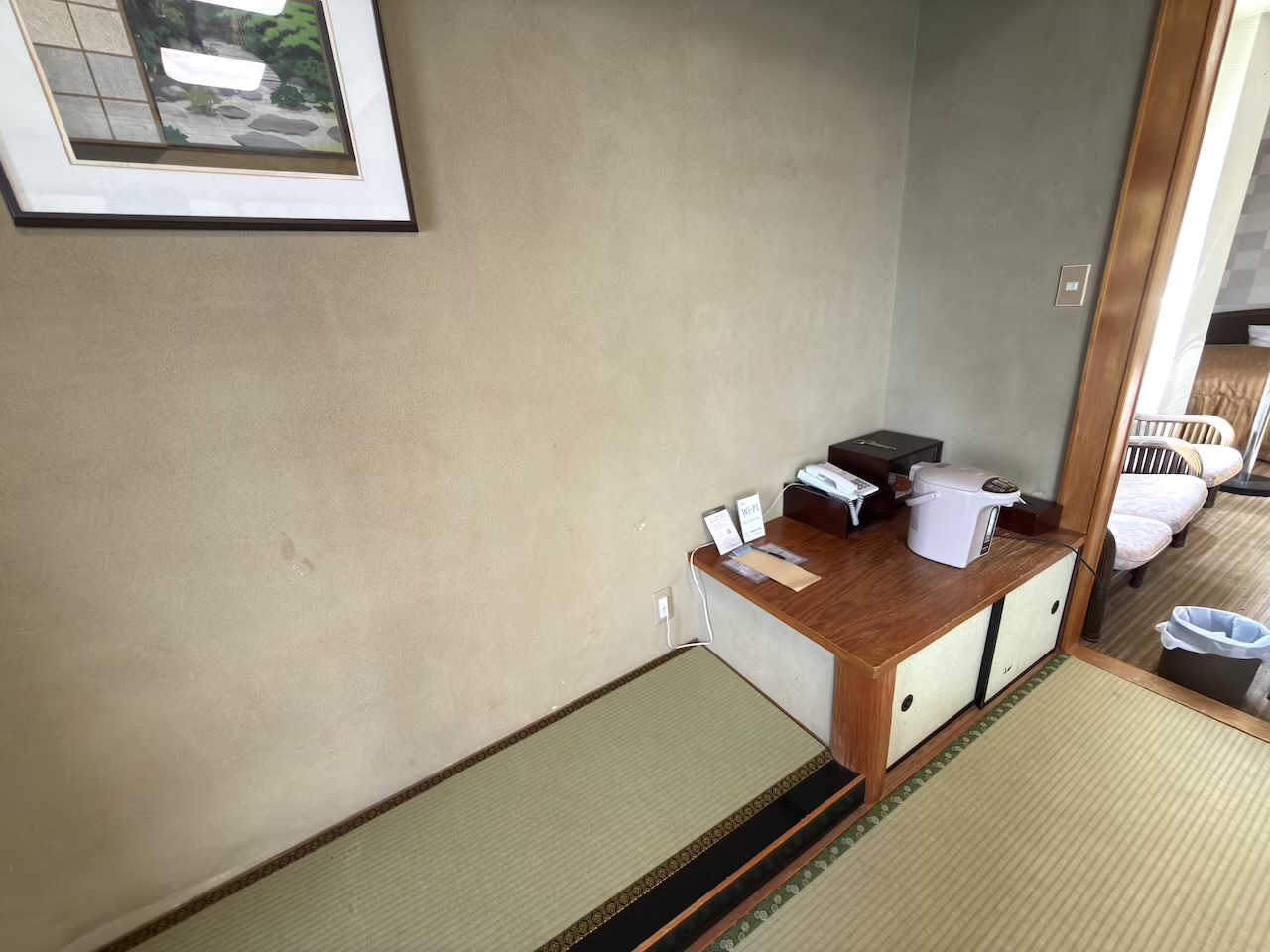 年季の入った壁