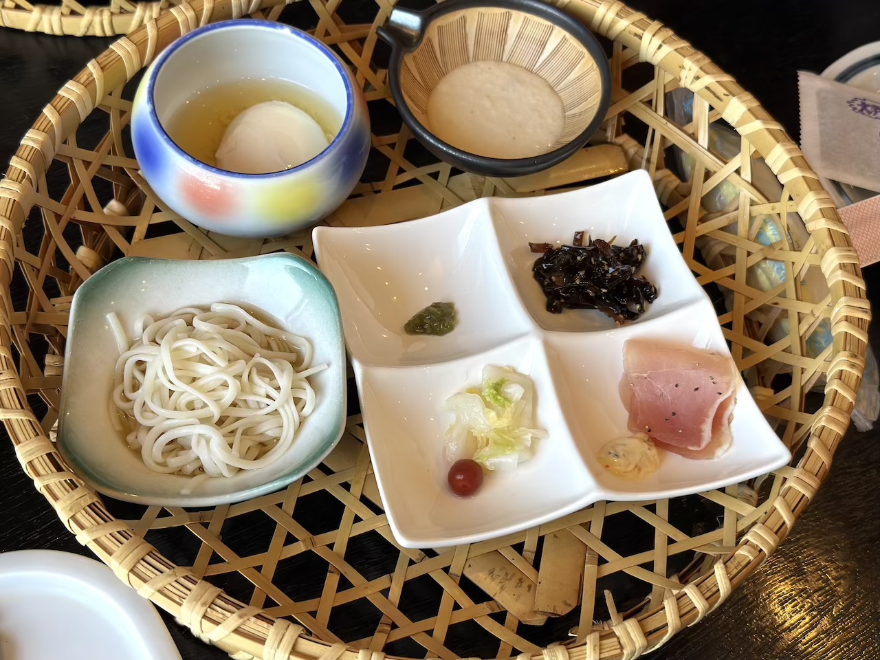 そうめんとおかず