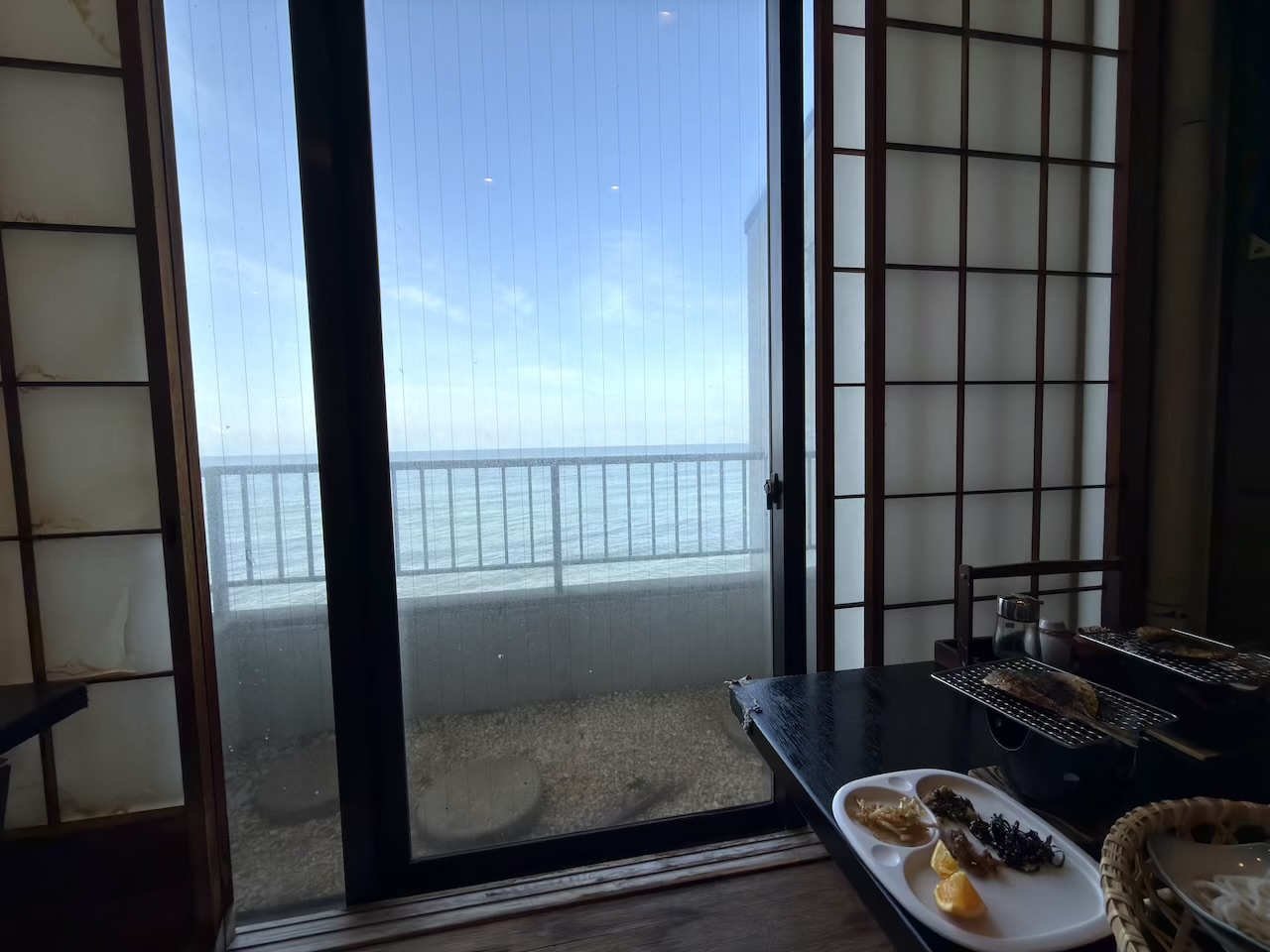 朝食会場からの眺め