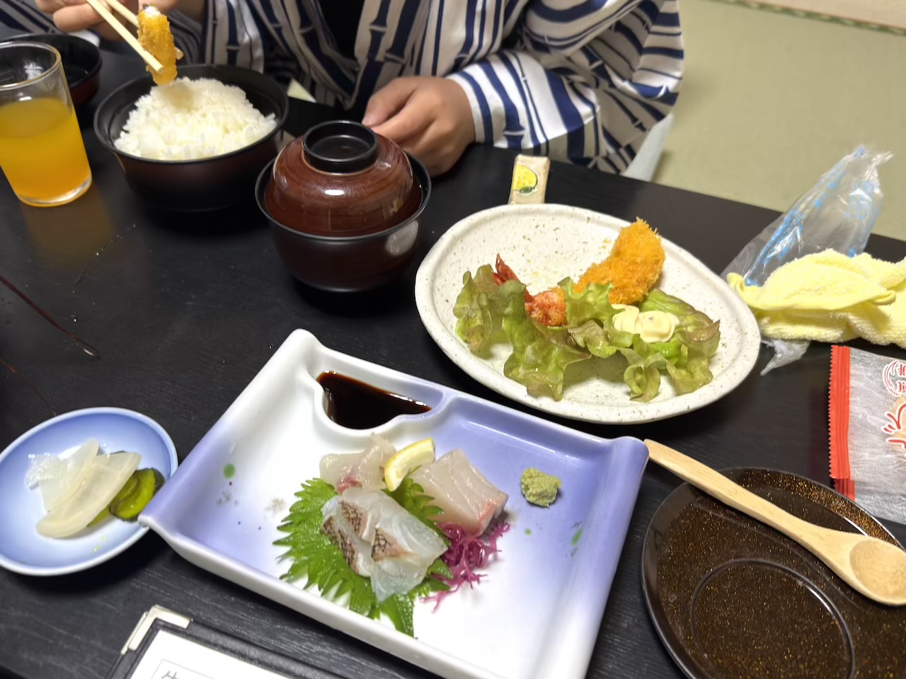 子供用の夕食