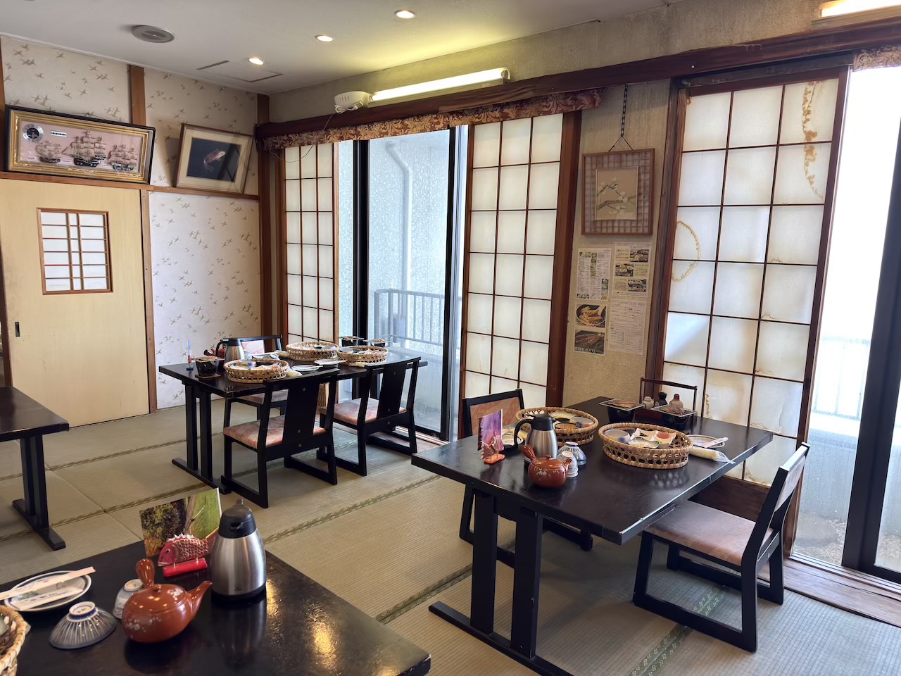 日吉苑の朝食会場
