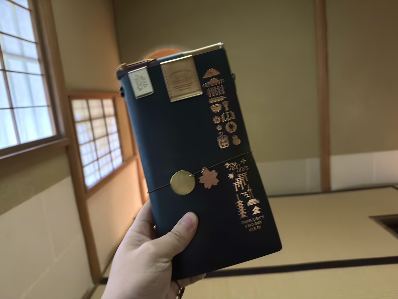 茶室とトラベラーズノート京都エディション