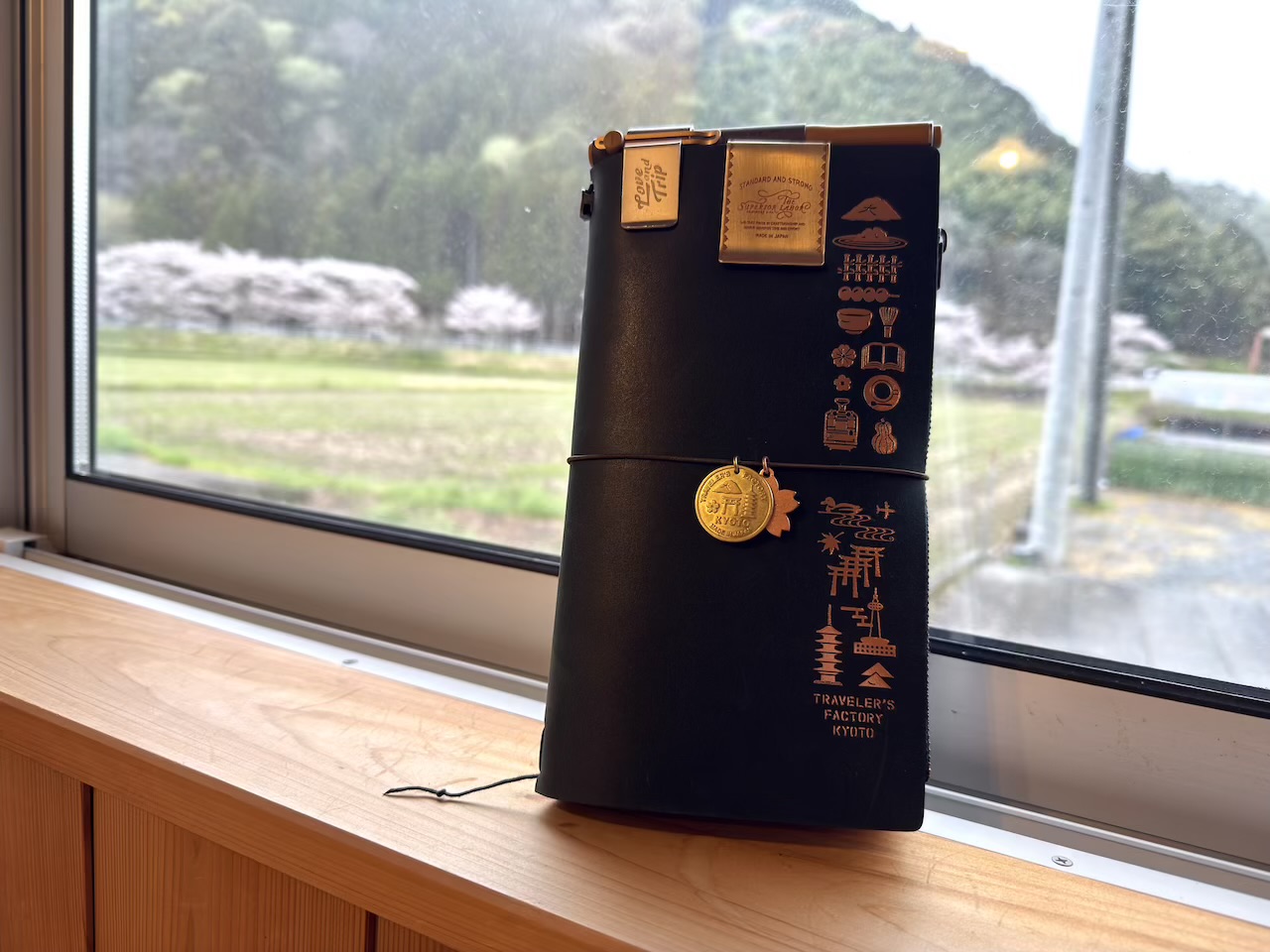 田園風景とトラベラーズノート京都エディション