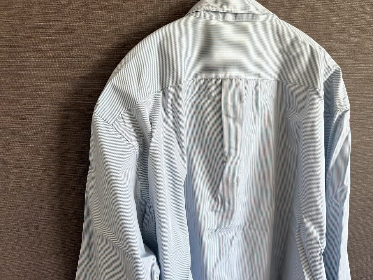 ゆとりある背面シルエット