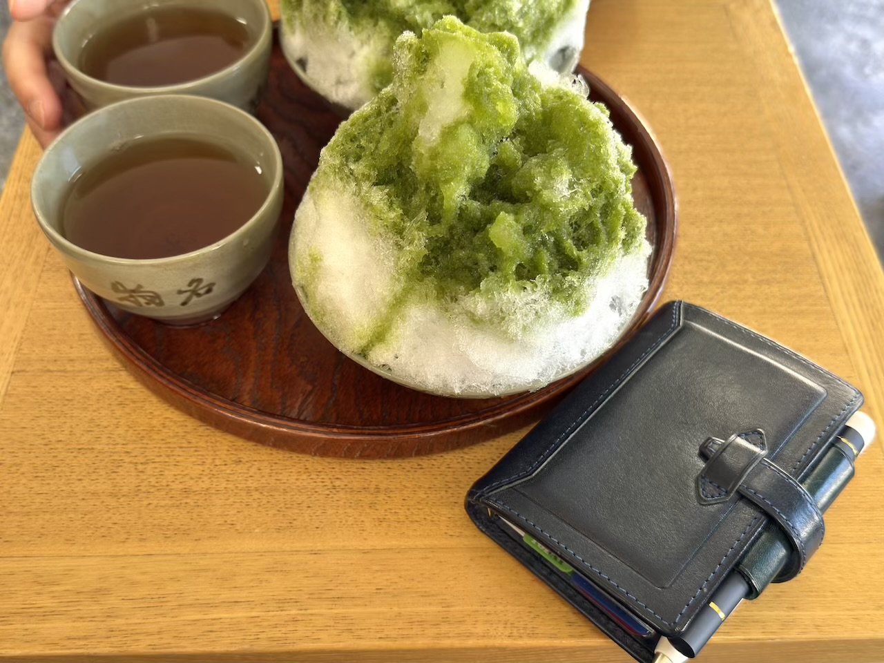 ロロマクラシックM5とかき氷