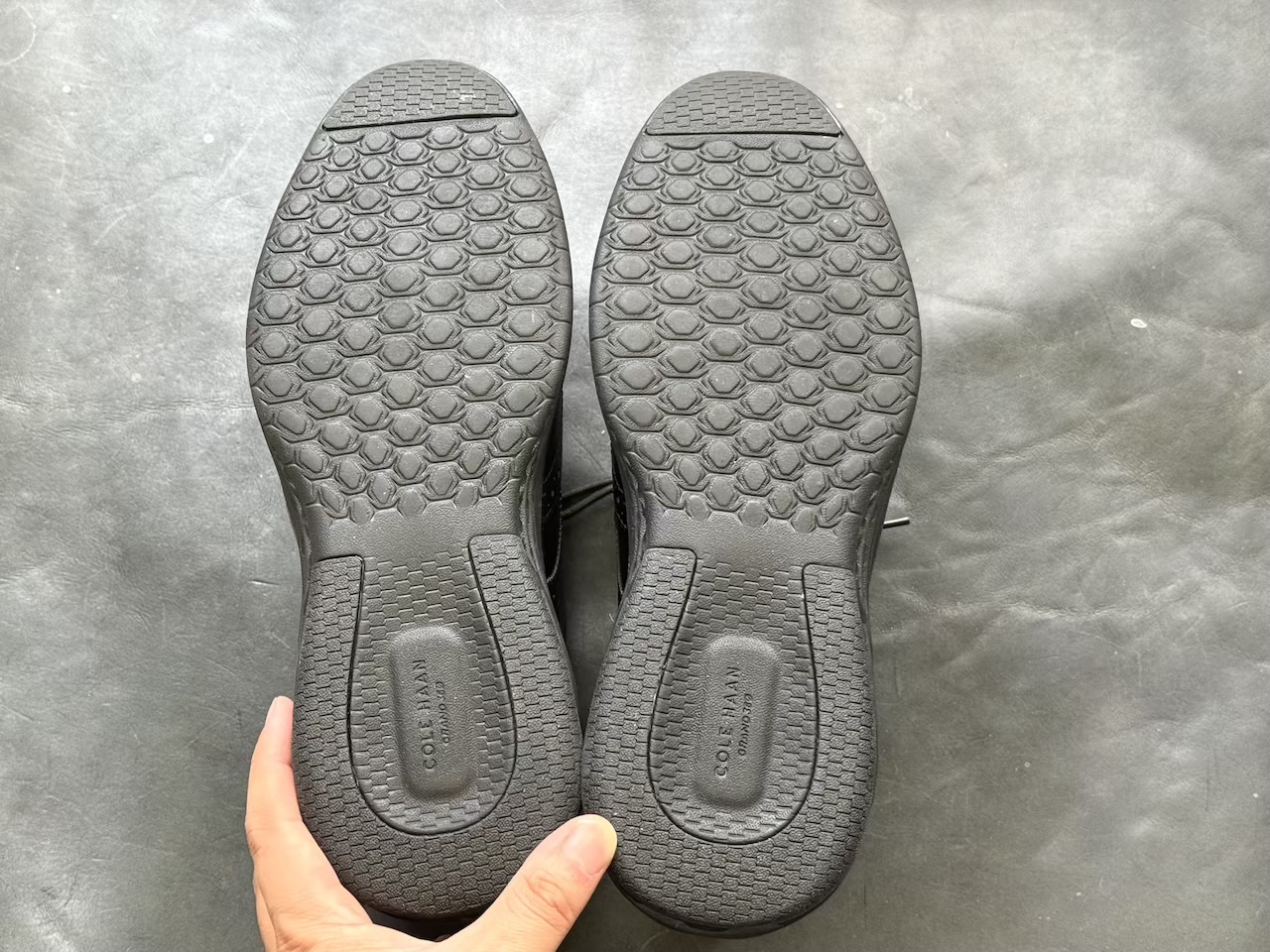 革靴のアウトソール