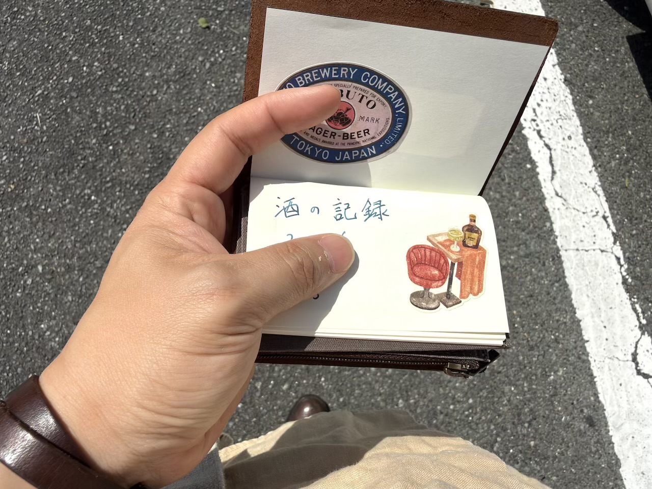 使用中のトラベラーズノートカードサイズ