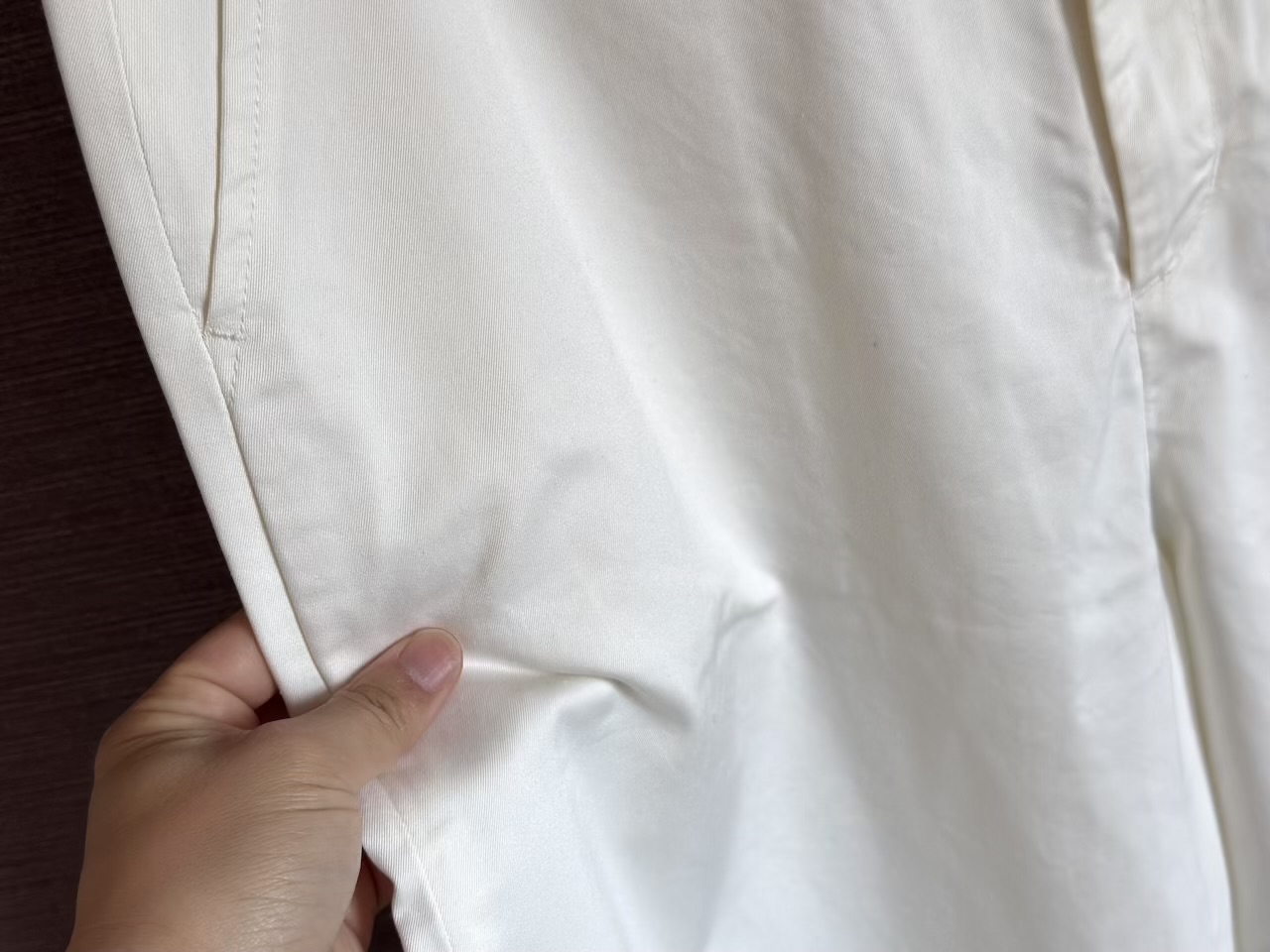 柔らかで光沢のあるサマーチノ生地