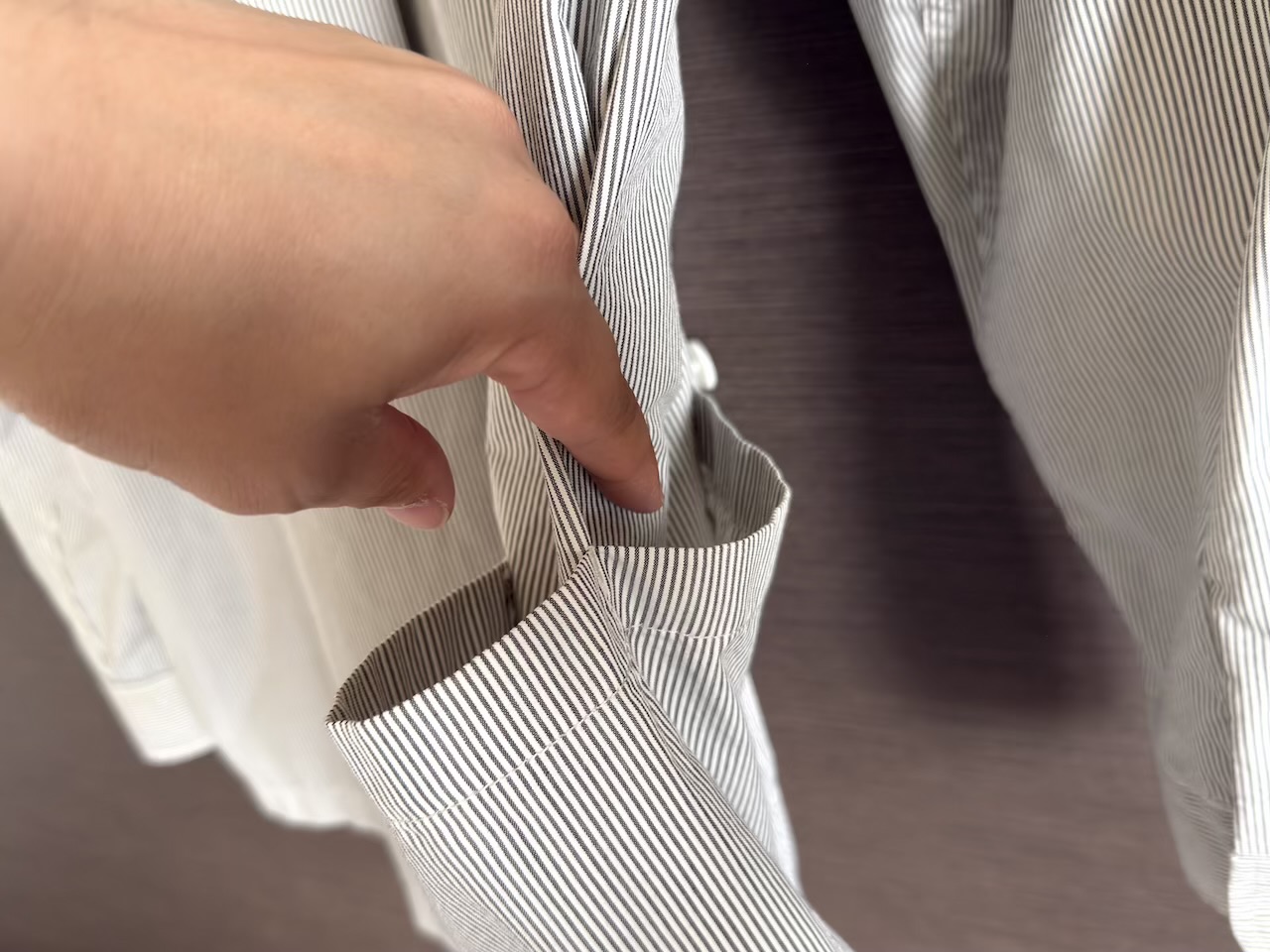 2つ設けられた右側のポケット