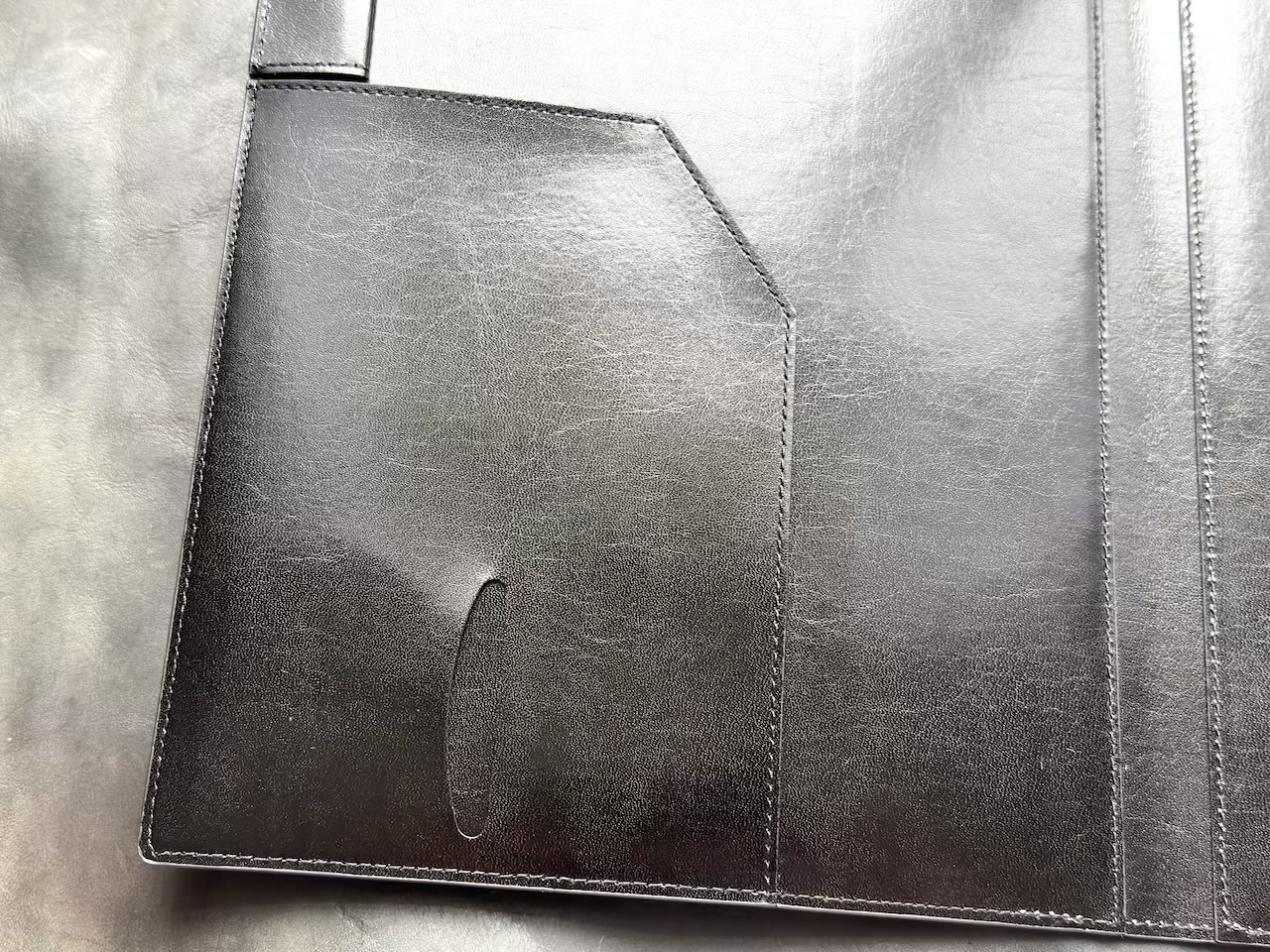 クリップファイルの内側